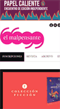 Mobile Screenshot of elmalpensante.com